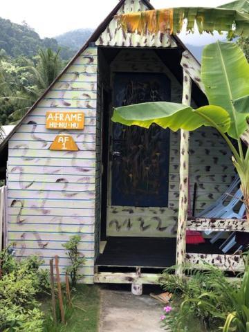 Beach Shack Chalet - Garden View Aframe Small Unit Kampong Juara エクステリア 写真