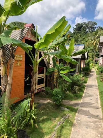 Beach Shack Chalet - Garden View Aframe Small Unit Kampong Juara エクステリア 写真