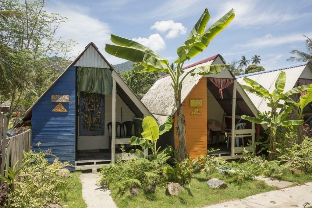 Beach Shack Chalet - Garden View Aframe Small Unit Kampong Juara エクステリア 写真