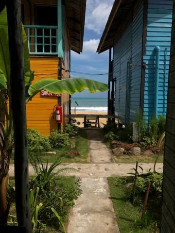 Beach Shack Chalet - Garden View Aframe Small Unit Kampong Juara エクステリア 写真